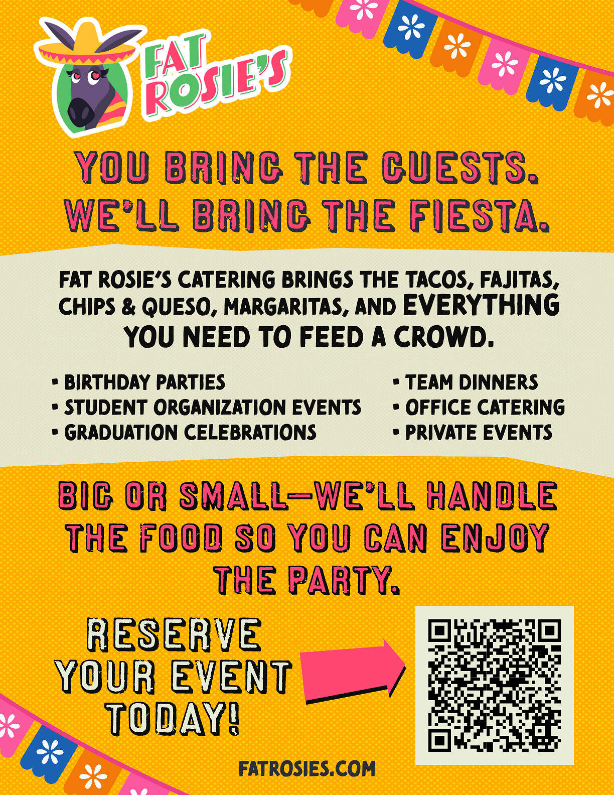 Fat Rosie’s Weekly Specials Branding — artwork 8